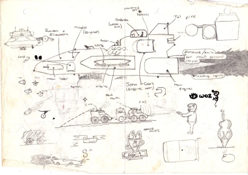 An early illustrated school poster by Jules