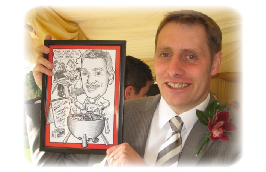 Wedding favours with character